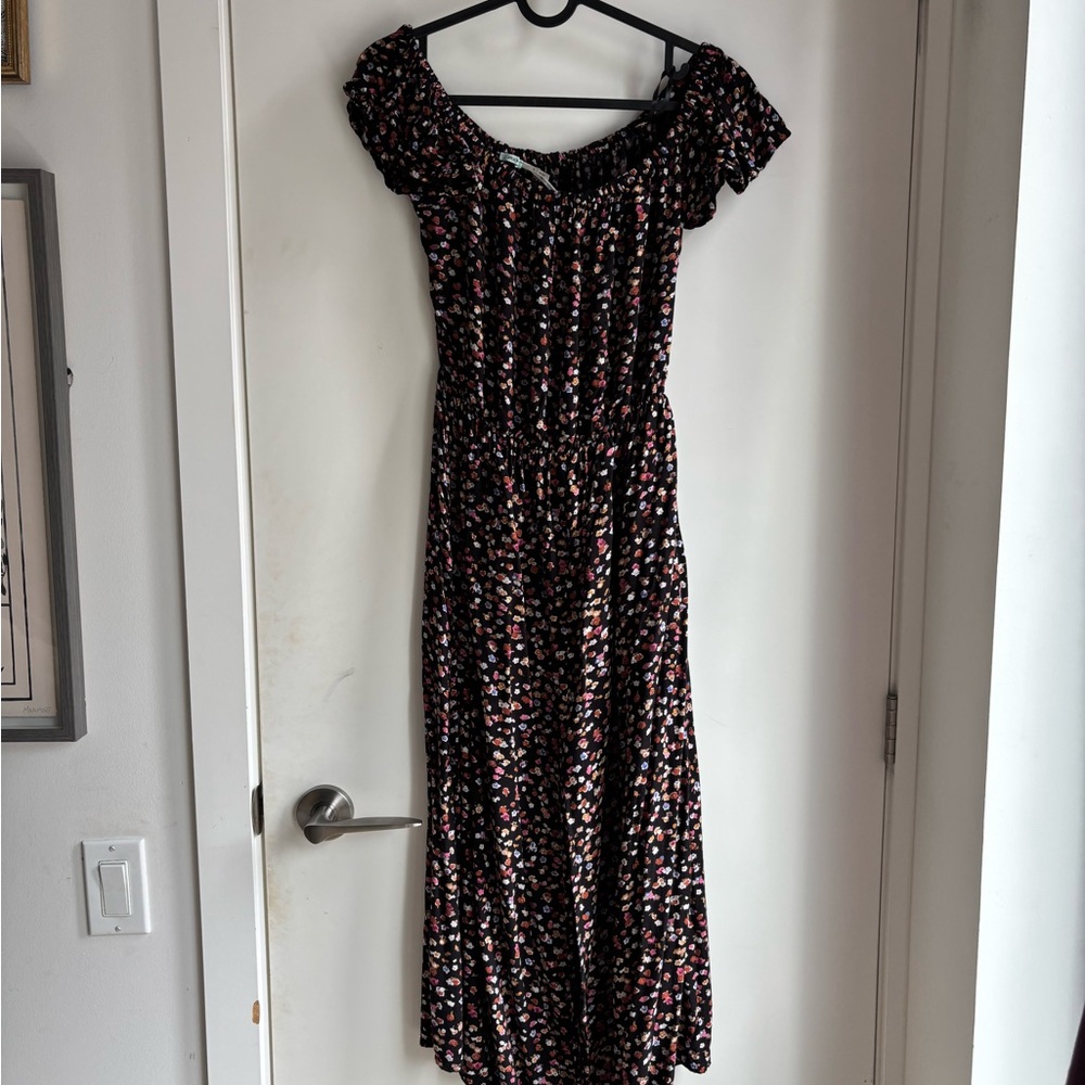 Kimchi Blue, Urban Outfitters Floral Off-Shoulder Dress (S)
